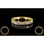 18ct Gold And Diamond Full Eternity Ring