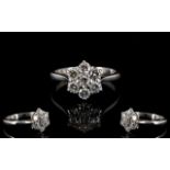 Boodles And Dunthorpe 18ct White Gold Di