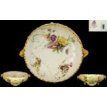 Royal Worcester Wonderful Quality Hand P