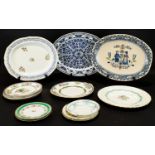 Collection of Plates to include a large