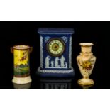 Royal Worcester Blush Ivory Miniature Ur