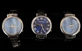 Three Stainless Steel Fashion Watches By