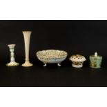 A Mixed Collection Of Late 19th / Early 20th Century Ceramics To include French hand painted bowl