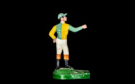 Advertising Interest - Jockey. Ex Shop Display In The Form Of A Jockey. Pat No 1 08 601.