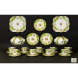Grafton China A Part Coffee Service Approx twenty pieces in total to include demitasse and saucers,
