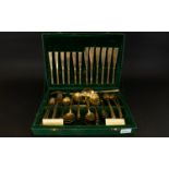 Boxed Set of Solid Bronze Cutlery handmade in Thailand, original price tag shows £190 retail.