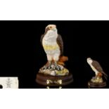 Royal Doulton Hallmarked Bird Figure - Bird Collection ' Osprey ' DA139.
