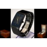 Rado Gents Diastar Black Ceramic Wristwatch Numbered to case 193.0324.3.