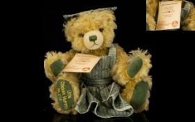 Martin Hermann Ltd and Numbered Edition Growling Mohair Teddy Bear for Adult Collectors - Name '