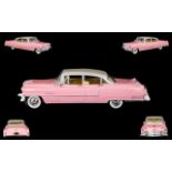 Elvis Pink Cadillac Large Masterpiece Sculptural Model Car - Bradford Exchange Superb and