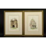 Four Framed Limited Edition Prints All By M. Gill Banks.