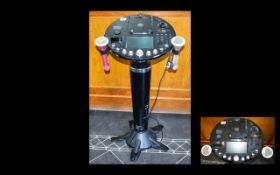 Karaoke Interest - Pedestal Singing Machine - ISM1028. Height 38 Inches.