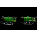 Hornby O - Gauge Clockwork Trainset To include two engines, two keys, line clips, no.