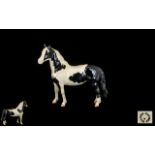 Beswick Horse Figure ' Pinto Pony ' 2nd Version.
