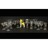 A Good Collection Of Vintage Babycham And Novelty Glasses Approx 23 items in total,