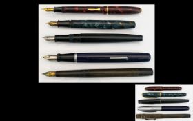 A Collection of Vintage and Old Fountain Pens ( 5 ) Five In Total.