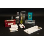 A Box Containing A Collection Of Perfumes Some boxed, mostly full, to include Cologne 4711,