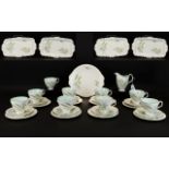 Royal Albert 'Festival' Part Tea Service to include 11 cups, 12 saucers,