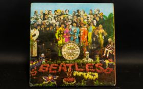 The Beatles Sgt Peppers Lonely Hearts Club Band Vinyl Album Mono Version 1967 Complete with card