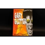 Garry Glitter Autograph - on tour progra