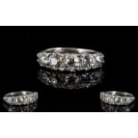 Antique 18ct White Gold Diamond Ring Set