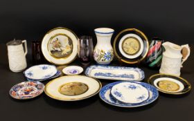 Mixed Box of Porcelain & Glassware. Inc