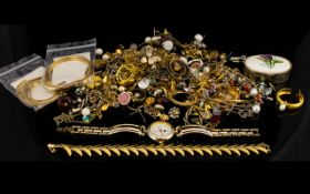 A Mixed Collection Of Costume Jewellery