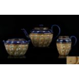 Doulton Slater 3 Piece Bachelors Tea Ser