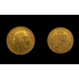 Queen Victoria 22ct Gold Young / Head -