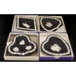 Wedgwood Black Jasper Card Suite Dishes