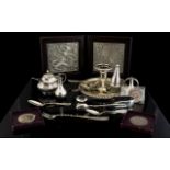 A collection Of Silver Plated Items To i