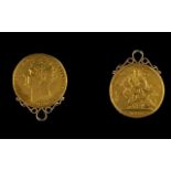 1823 George IV Gold Double Sovereign Two