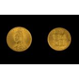 Queen Victoria 22ct Gold - Jubilee Head