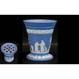 Wedgwood Blue Jasper Ware Large Size Gri