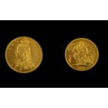 Queen Victoria 22ct Gold Jubilee Head Tw