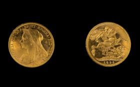 Queen Victoria Superb 22ct Gold - Old He