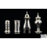 Antique Collection of Silver Pepperettes