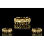 18ct Gold Fancy Full Eternity Diamond Ring