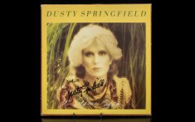 Dusty Springfield Autograph on LP Sleeve