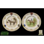 Spode Two Limited Edition Plates from th