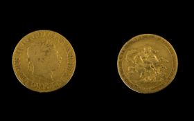 1820 George III Gold Sovereign Please se