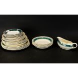 A 30 Piece Part Dinner Service, Mixed Pa