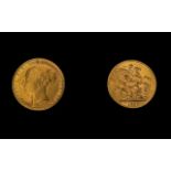 Queen Victoria 22ct Gold - Young Head Fu