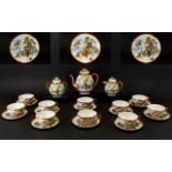 Japanese 39 Piece Eggshell Tea Service,