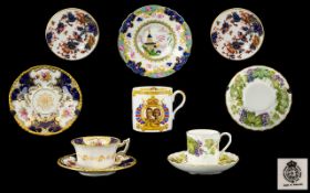 A Good Collection of Early 20th Century Small Porcelain Pieces. Comprises: 1.