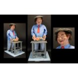 Advertising Automaton Interest Shop Display Mechanical Figure Mid 20th Century animated display