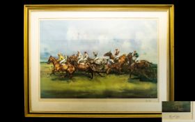 Michael Lyne (British 1912 - 1989) Limited Edition Artist Signed Print Untitled, framed and