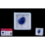 Blue Sapphire Loose Gemstone With GGL Certificate/Report Stating The Sapphire To Be 8.