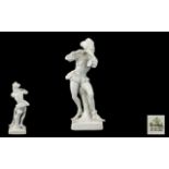 Rosenthal - Early Signed Porcelain Figure of ' The Pied Piper of Hamelin ' by Constantin Holzer -