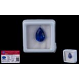 Blue Sapphire Loose Gemstone With GGL Certificate/Report Stating The Sapphire To Be 6.